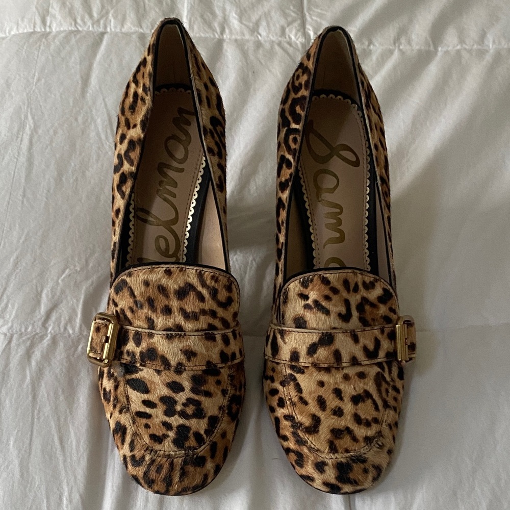 Sam Edelman Animal Print Heels